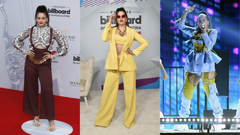 Illustration for article titled Glitter, Glam, and Bad Bunny's Acrylic Fingernails Ruled the Billboard Latin Music Awards